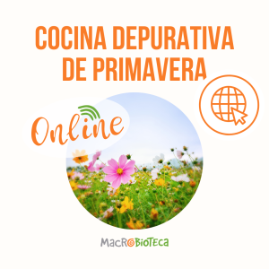 CURSO DE COCINA DEPURATIVA DE PRIMAVERA ONLINE