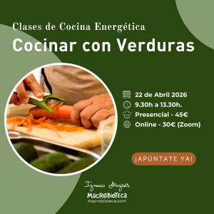 COCINAR CON VERDURAS (22 Abril 2026)